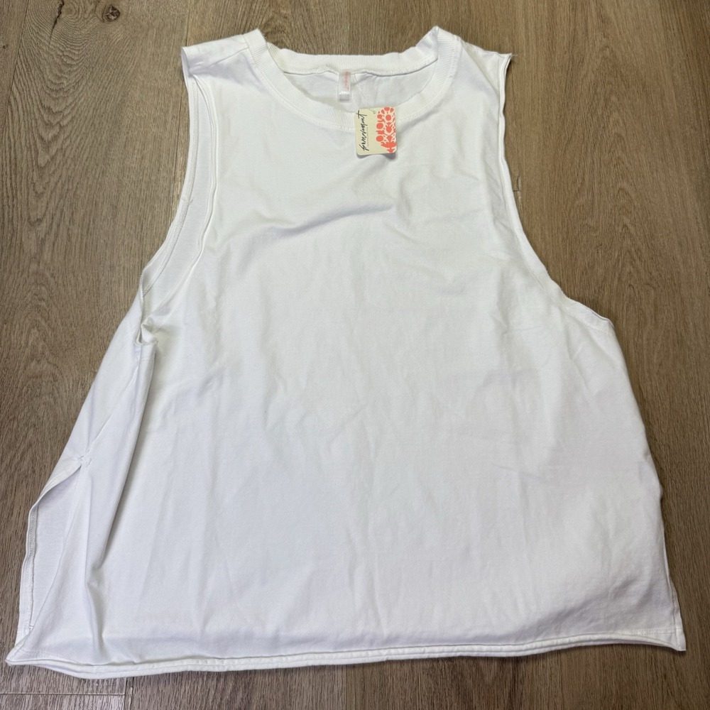 Free People White Tank Top